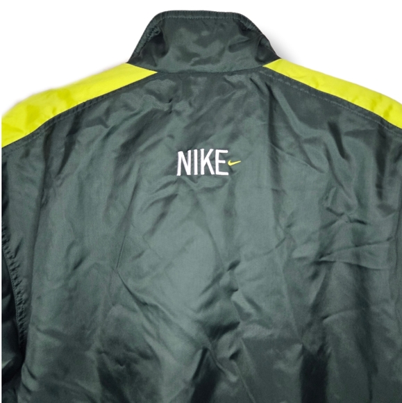 Nike Team Sports 90s Vintage Lightweight Full Zip Nylon Coach Collared Jacket M - Picture 7 of 11